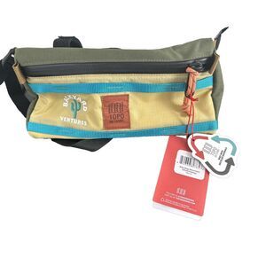 Topo Designs x Backyard Ventures Bike Bag Mountain Frame NEW Retro Colorblock